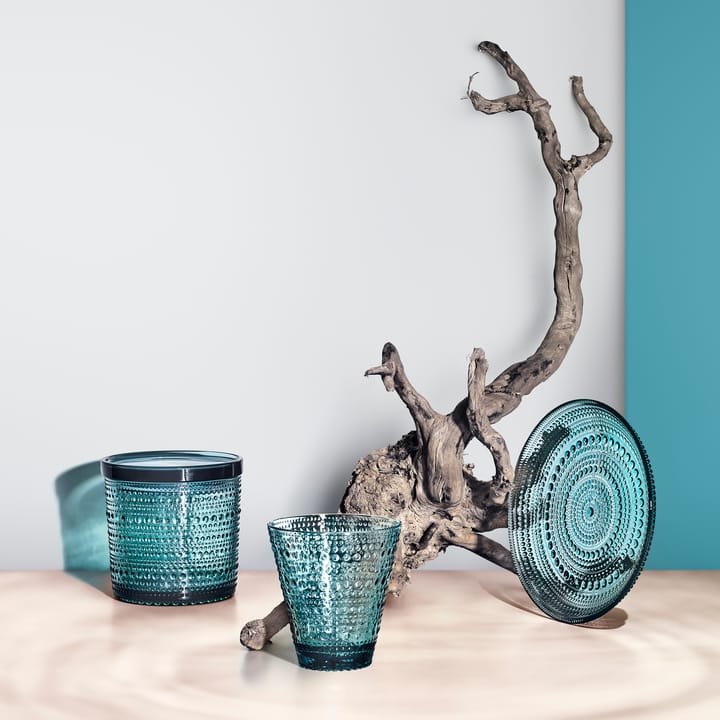 Kastehelmi purkki iso, merensininen Iittala
