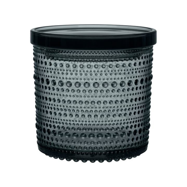 Kastehelmi purkki iso - Tummanharmaa - Iittala