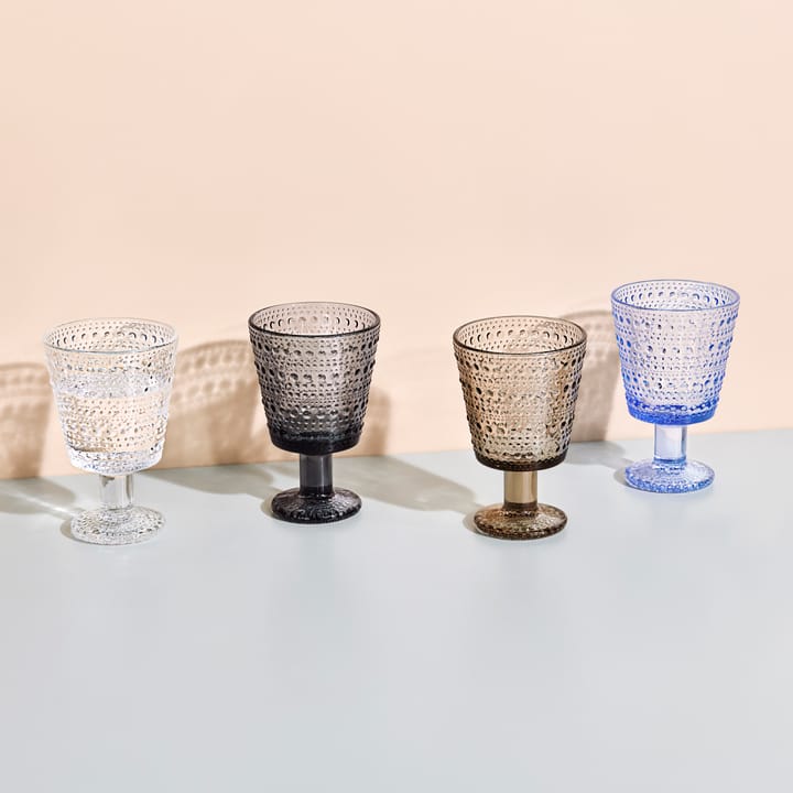 Kastehelmi viskilasi  jalallinen 26 cl 2 kpl - aqua - Iittala