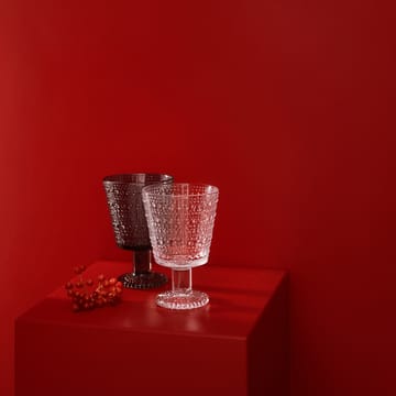 Kastehelmi viskilasi jalallinen 26 cl 2 kpl - selvä - Iittala