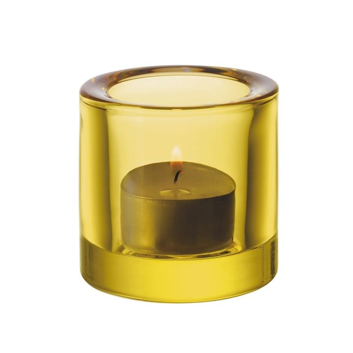 Kivi kynttilälyhty - sitruunankeltainen - Iittala