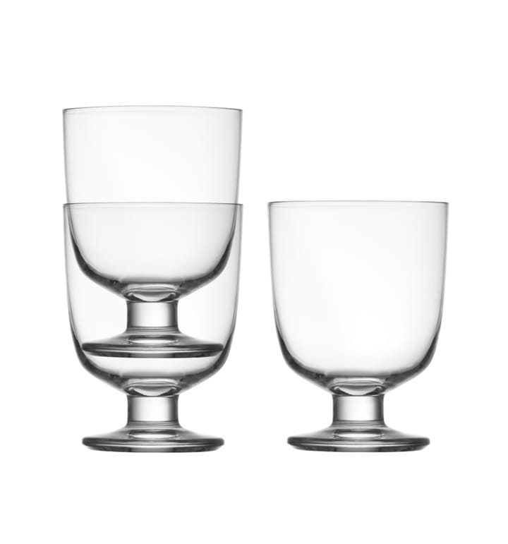 Lempi lasi, kirkas, 2 kpl - 34 cl - Iittala