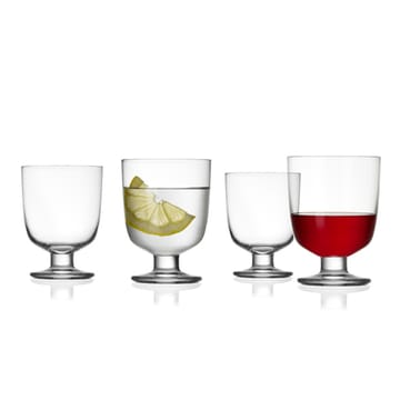 Lempi lasi, kirkas, 2 kpl - 34 cl - Iittala