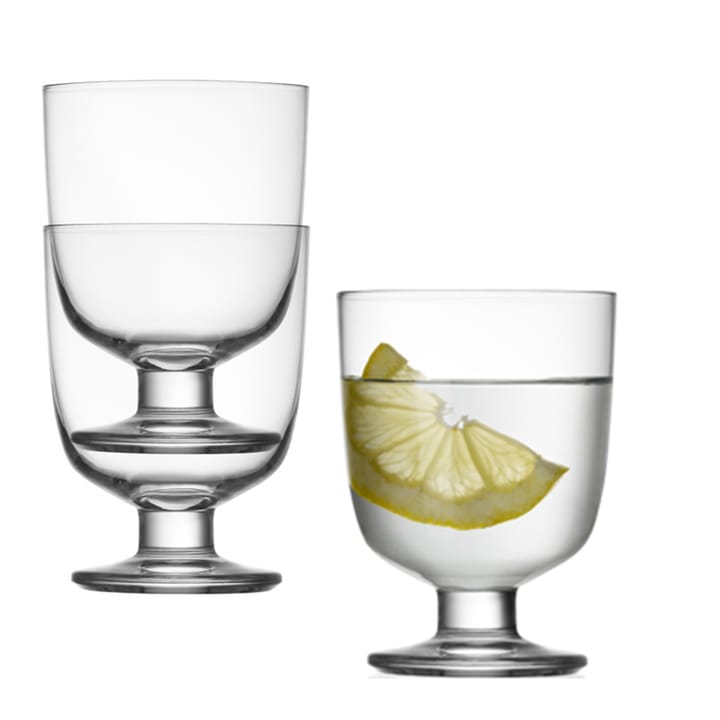 Lempi lasi, kirkas, 2 kpl - 34 cl - Iittala