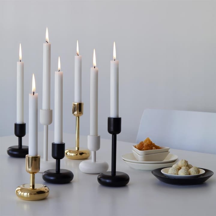 Nappula-kynttilänjalka messinki - iso 183 mm - Iittala