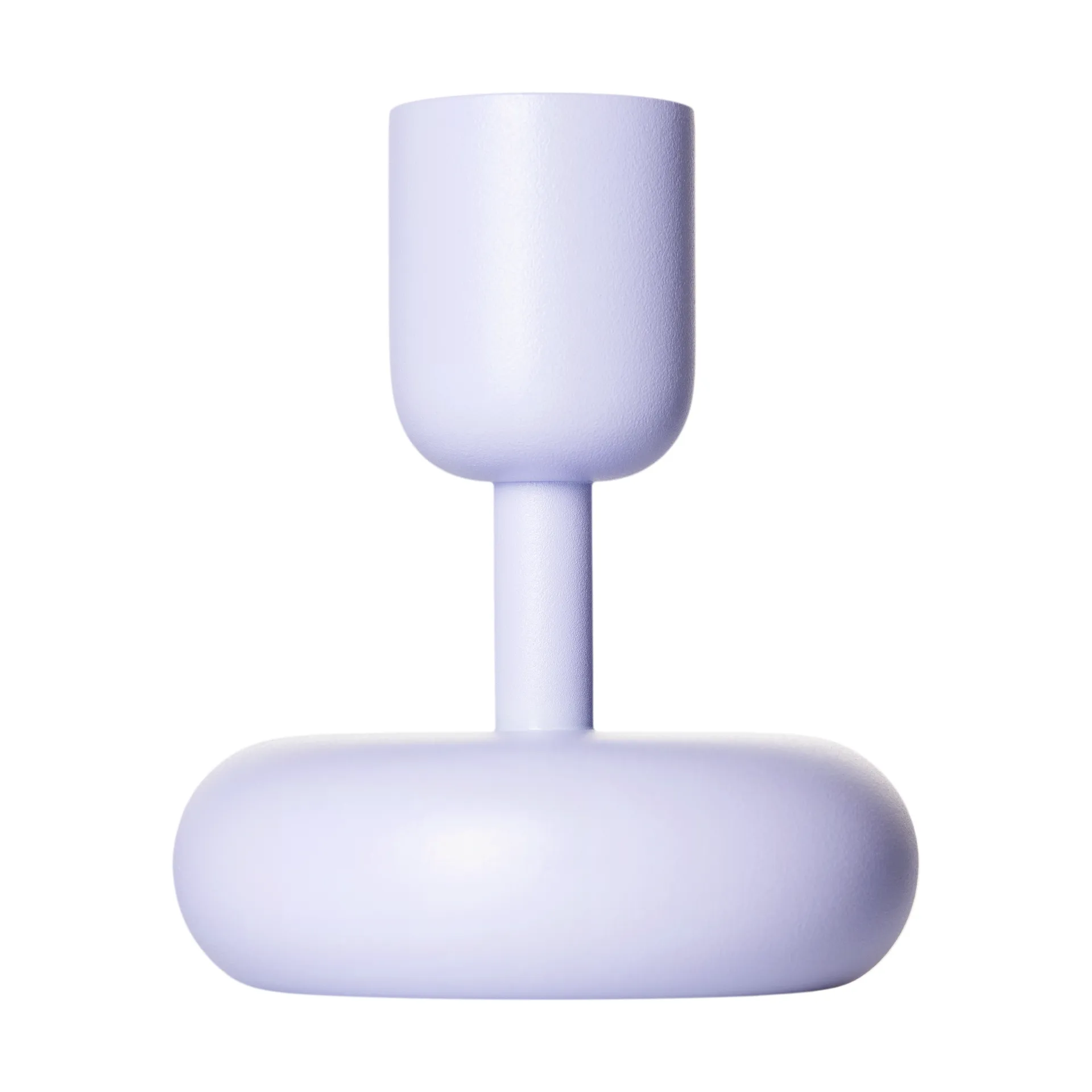 Nappula kynttilänjalka vaalea lila, 107 mm Iittala