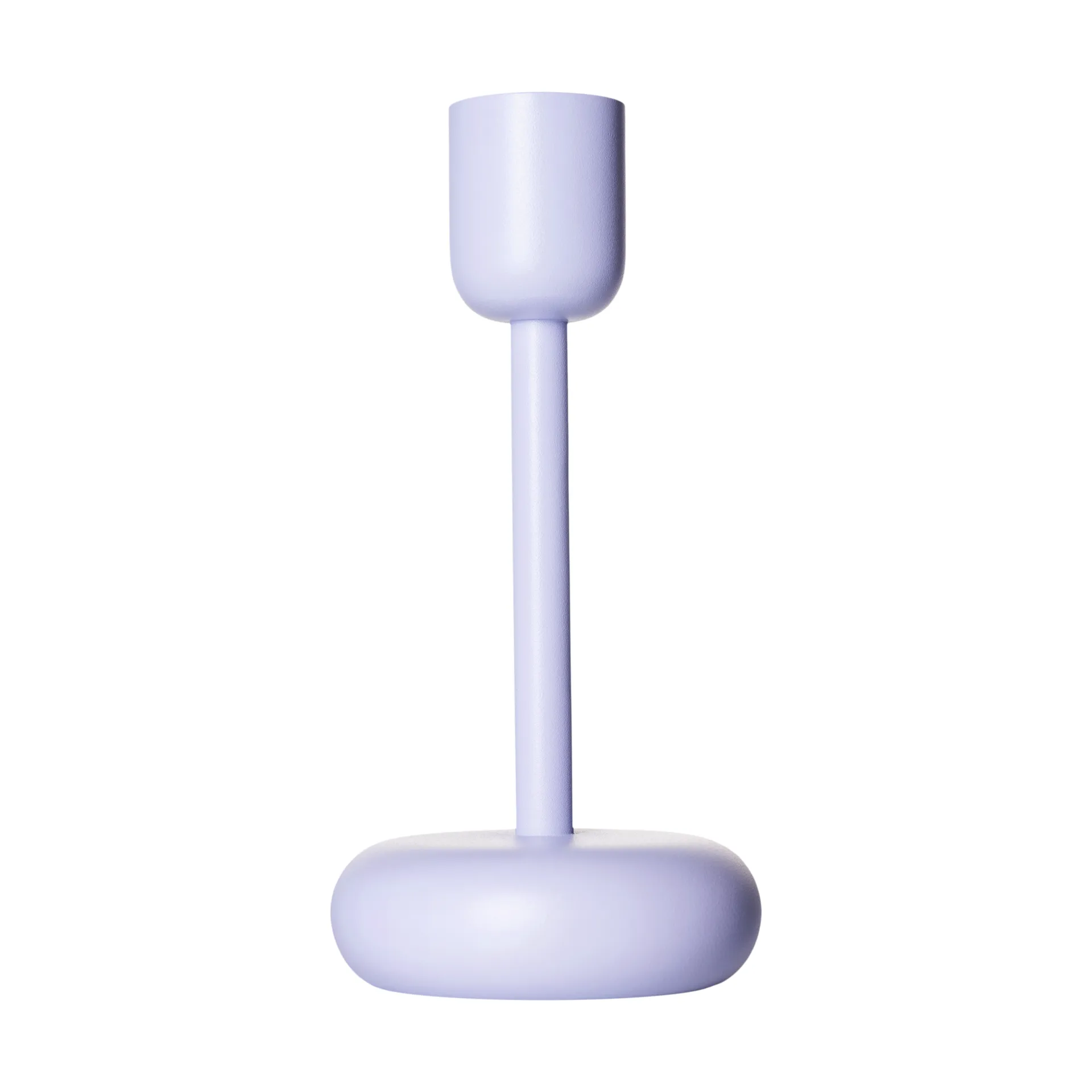 Nappula kynttilänjalka vaalea lila, 183 mm Iittala