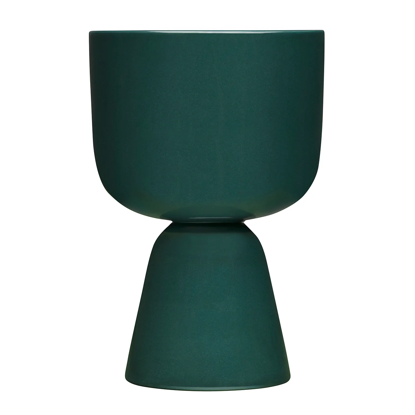 Nappula ruukku Ø15,5 cm k23 cm, Tummanvihreä Iittala
