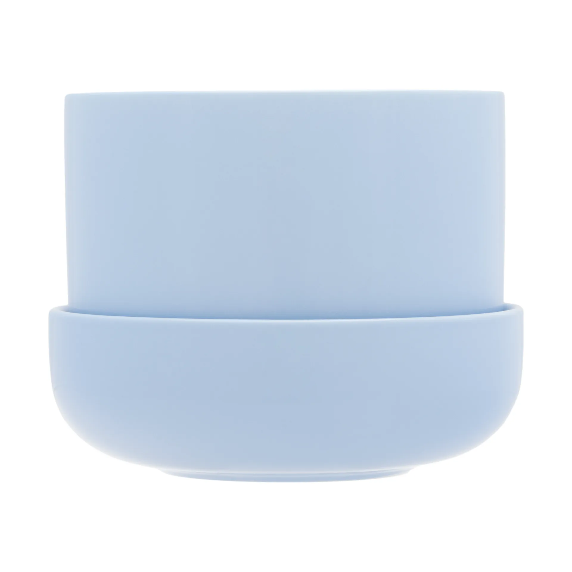 Nappula ruukku aluslautasella Ø17 cm k13 cm, Aqua Iittala