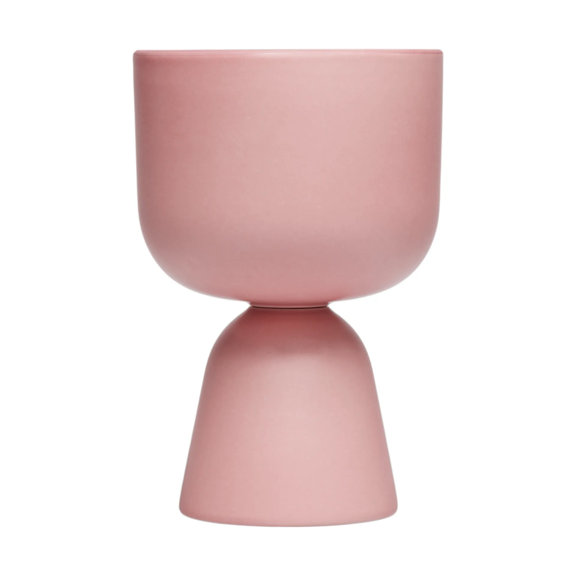 Nappula ruukku, Matta ruusu, 19×12,5 cm Iittala