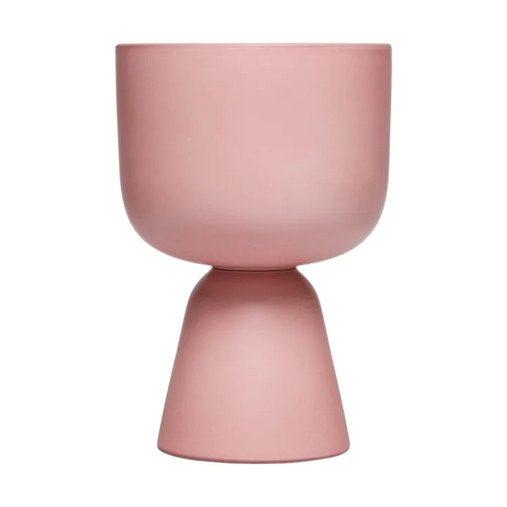 Nappula ruukku - Matta ruusu, 23×15,5 cm - Iittala