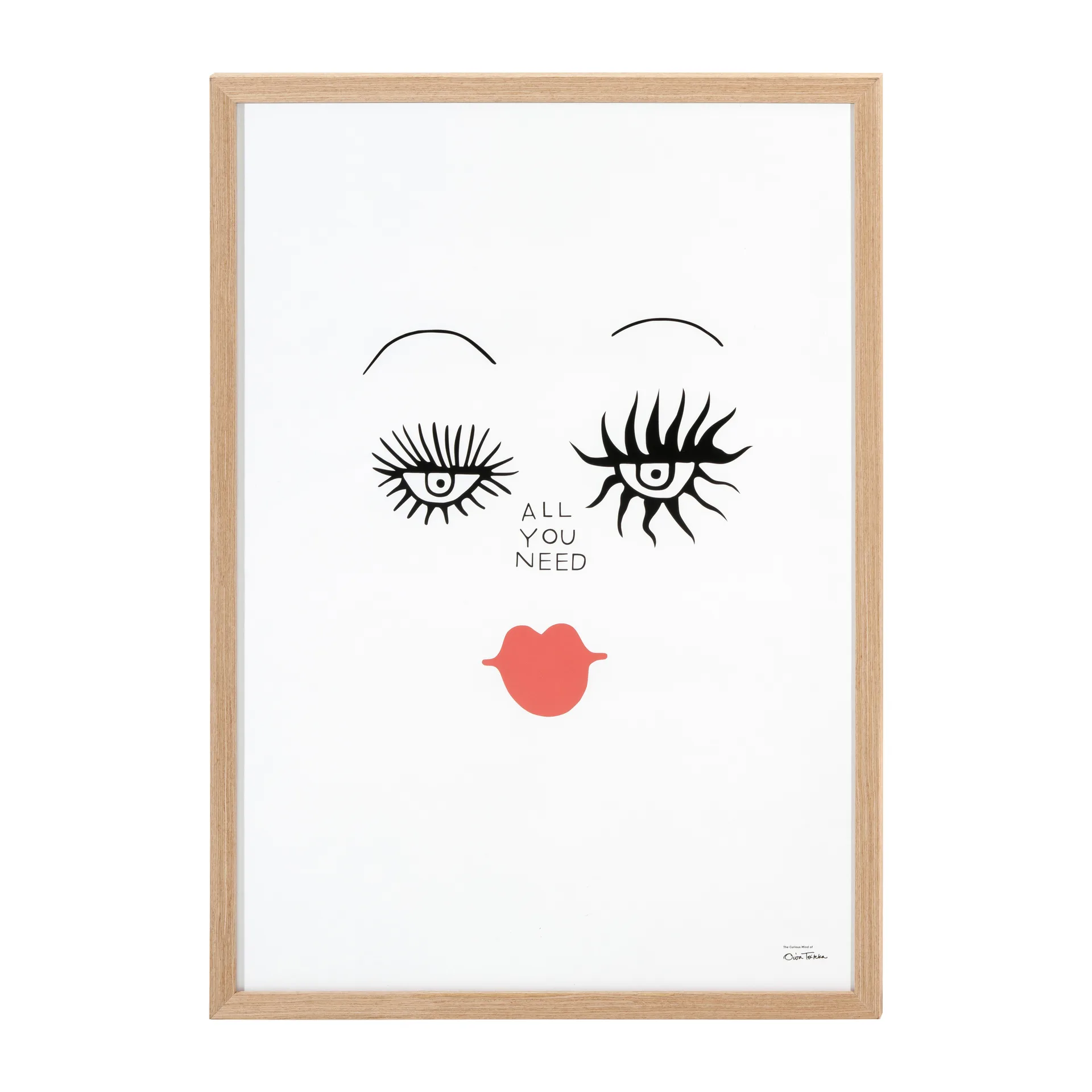 Oiva Toikka All you need juliste, 50x70 cm Iittala