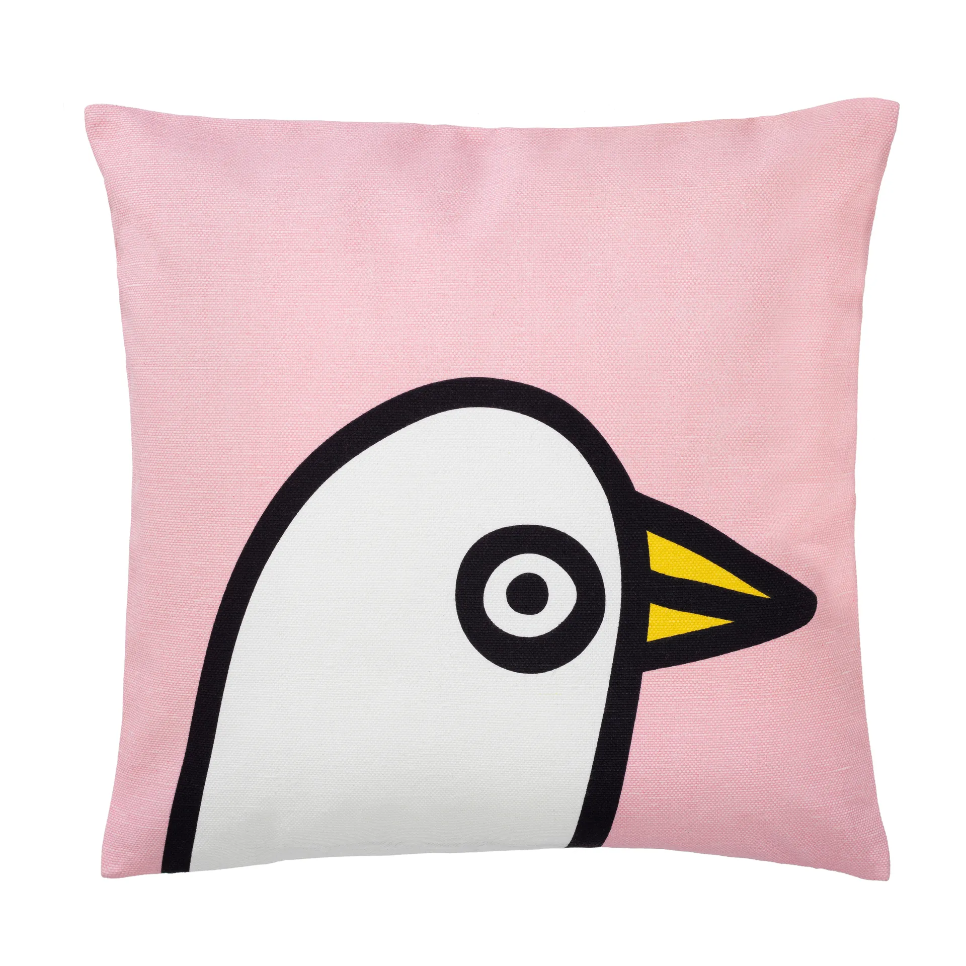 Oiva Toikka Birdie -tyynynpäällinen 47x47 cm, Vaaleanpunainen Iittala