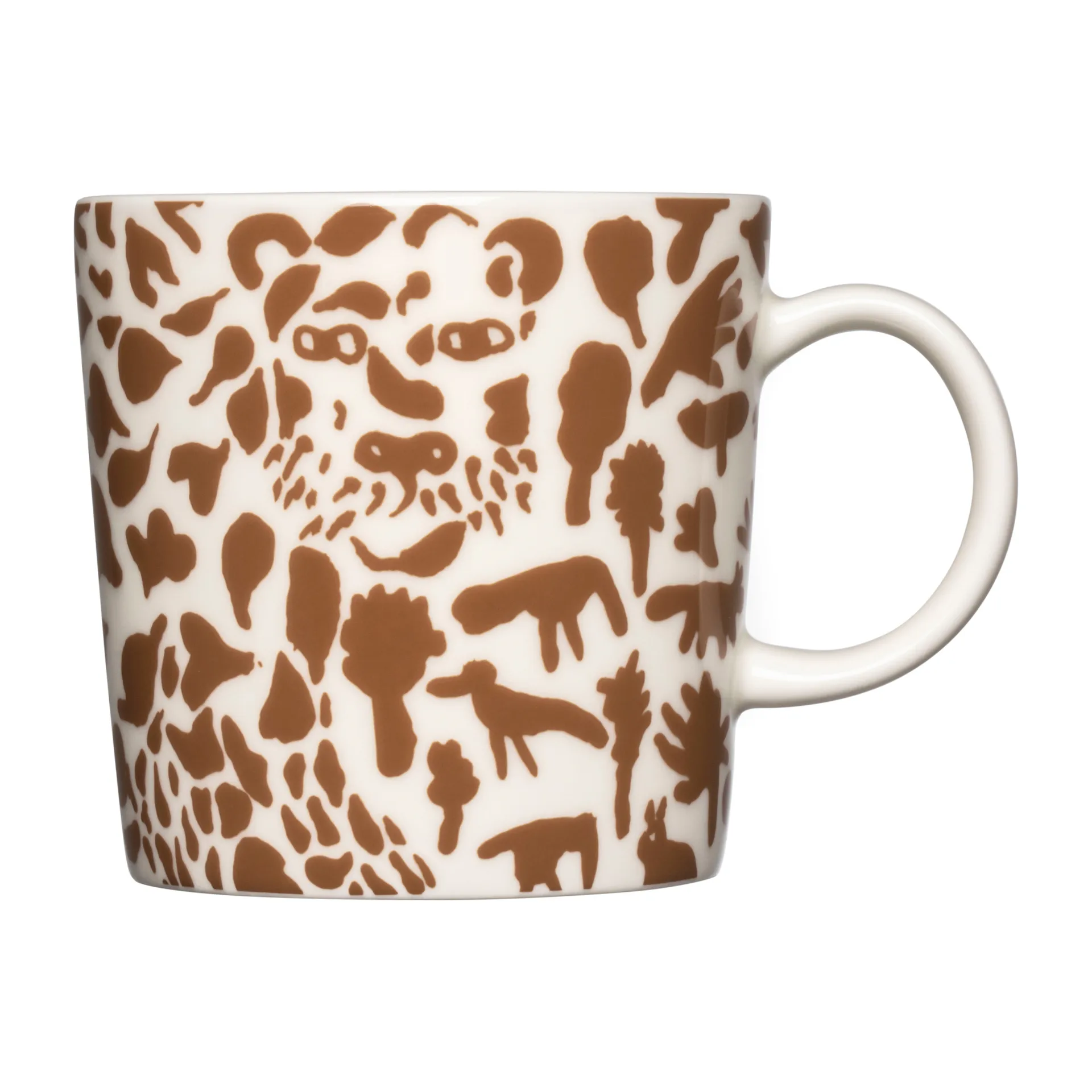 Oiva Toikka Cheetah muki 30 cl, Ruskea Iittala