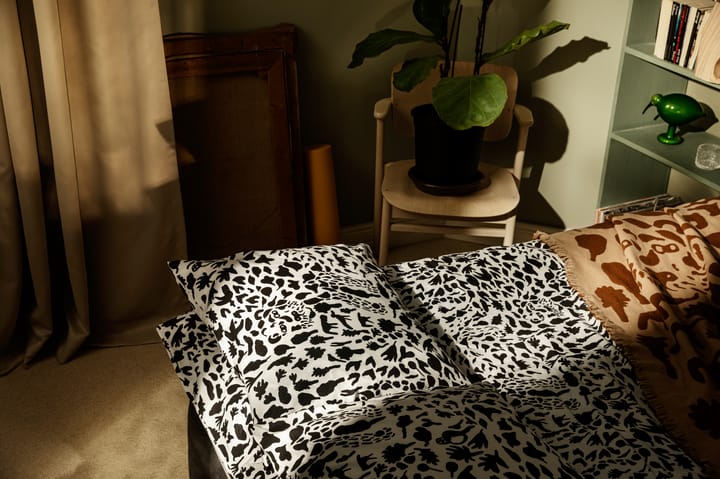Oiva Toikka Cheetah sänkysetti 150x210 cm - Musta-valkoinen - Iittala