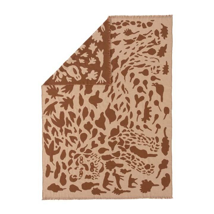 Oiva Toikka Cheetah villahuopa 130x180 cm - Ruskea - Iittala