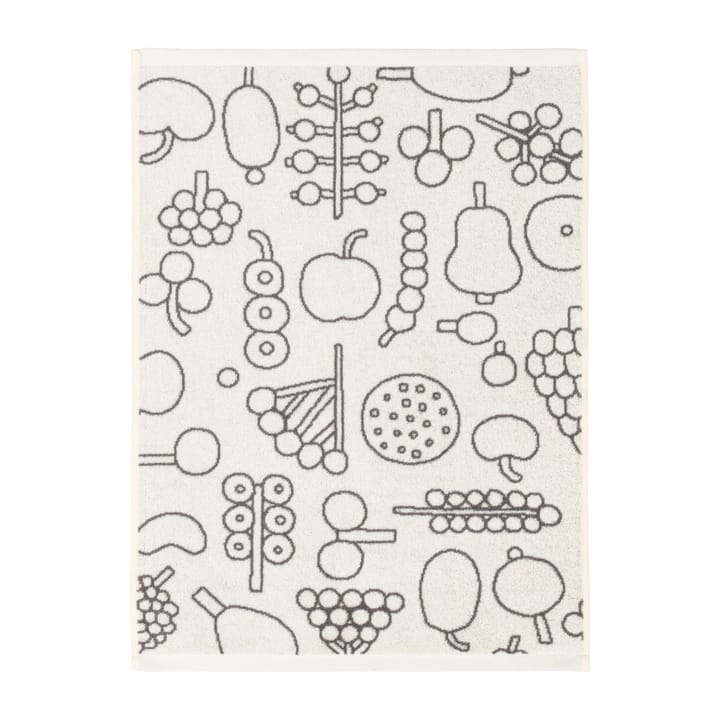 Oiva Toikka Frutta -käsipyyhe 50x70 cm - Harmaa - Iittala