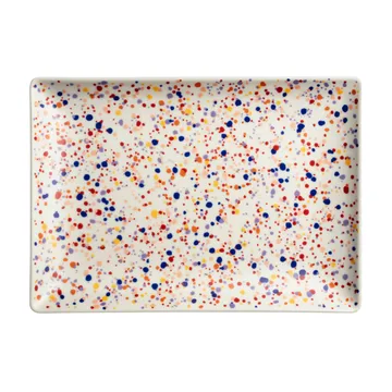 Oiva Toikka Helle A4 lautanen 21x29 cm - Ametisti - Iittala