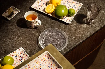 Oiva Toikka Helle A7 lautanen 7x10 cm - Ametisti - Iittala