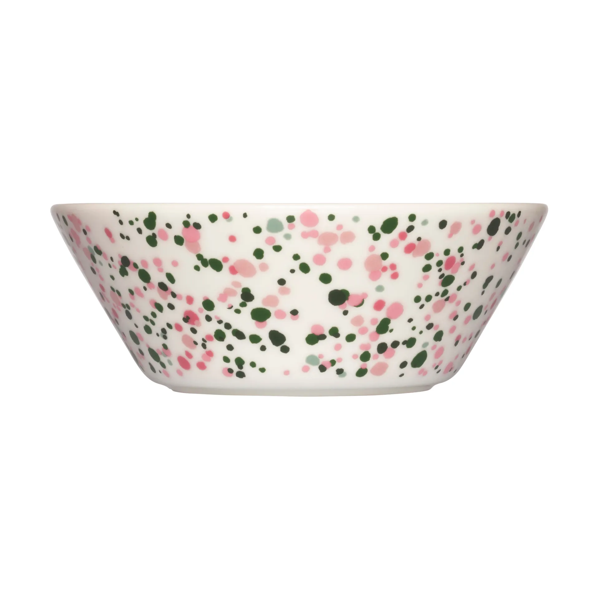 Oiva Toikka Helle kulho Ø15 cm, Vaaleanpunainen-vihreä Iittala