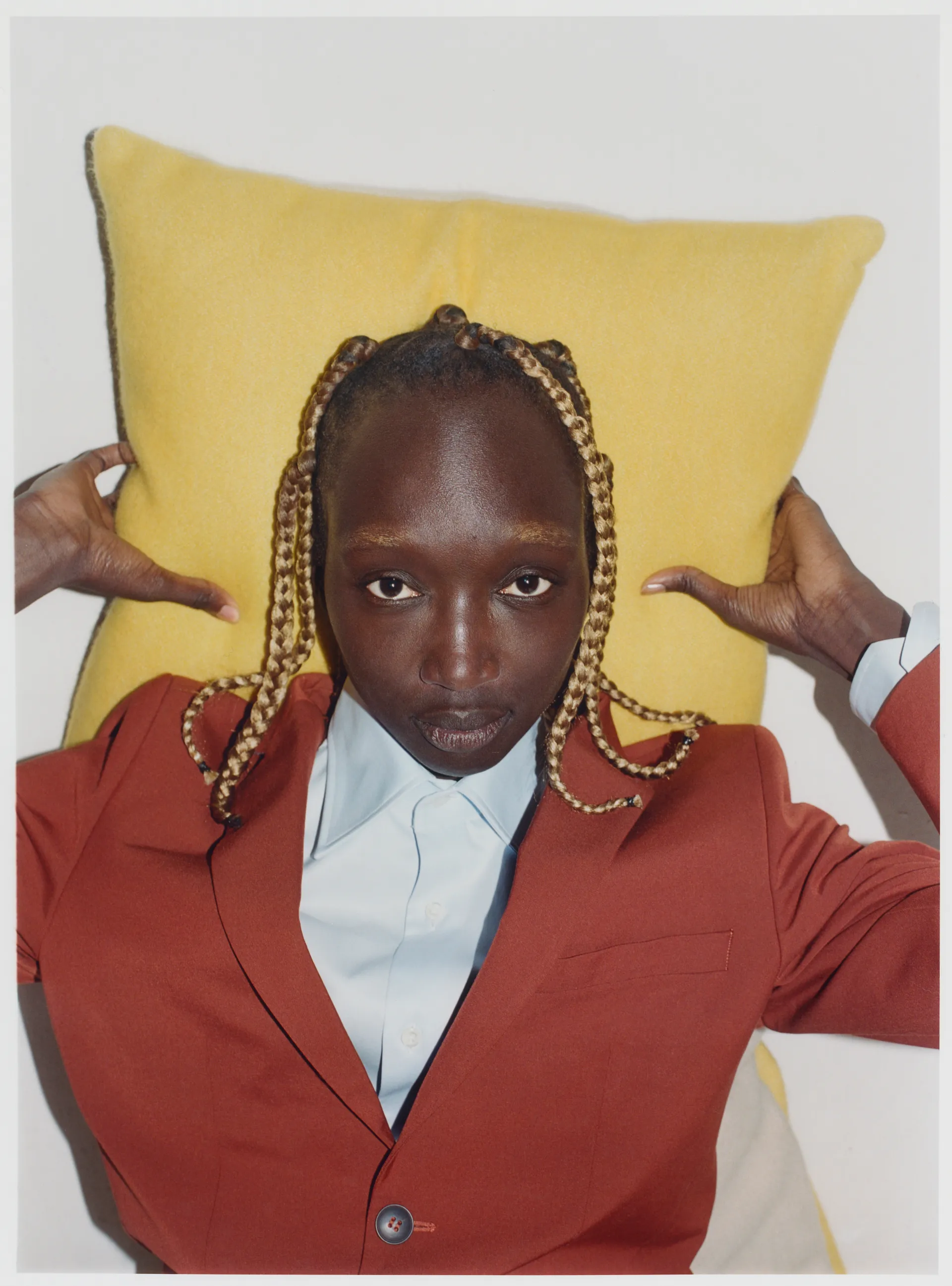 Play tyynynpäällinen 48x48 cm, Beige-keltainen Iittala