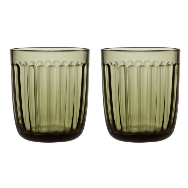 Raami juomalasi 2-pakkaus - Sammaleenvihreä - Iittala