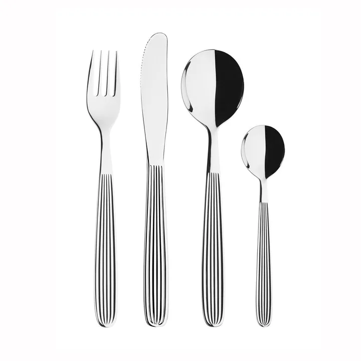 Scandia aterinsetti lahjapakkaus 24 osaa - Ruostumaton teräs - Iittala