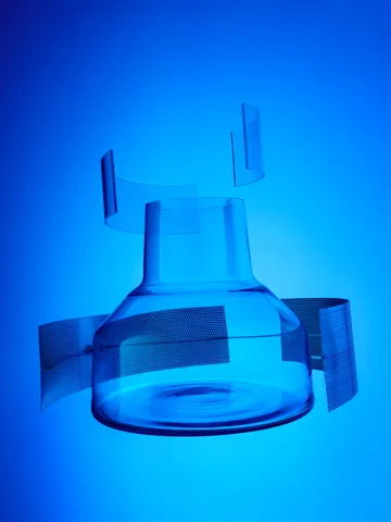 Solare vaasi matala Ø22x20 cm - Kirkas - Iittala