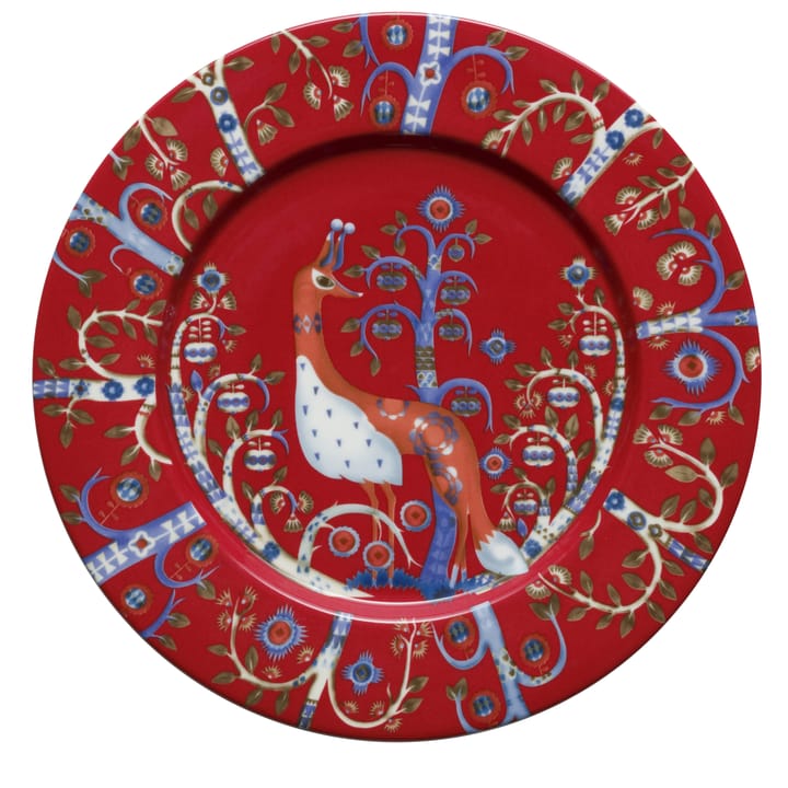 Taika lautanen 22 cm - punainen - Iittala