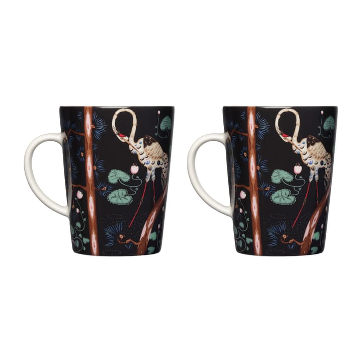 Taika muki 40 cl 15-vuosipäivä lahjapakkaus 2 kpl - Musta - Iittala
