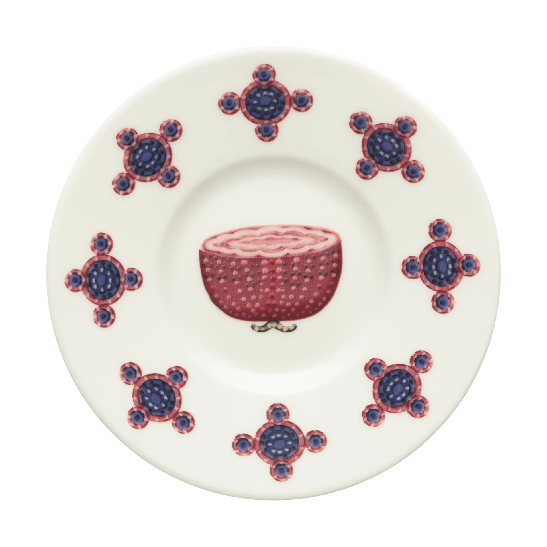 Taika Sato aluslautanen Ø15 cm, Valkoinen-monivärinen Iittala