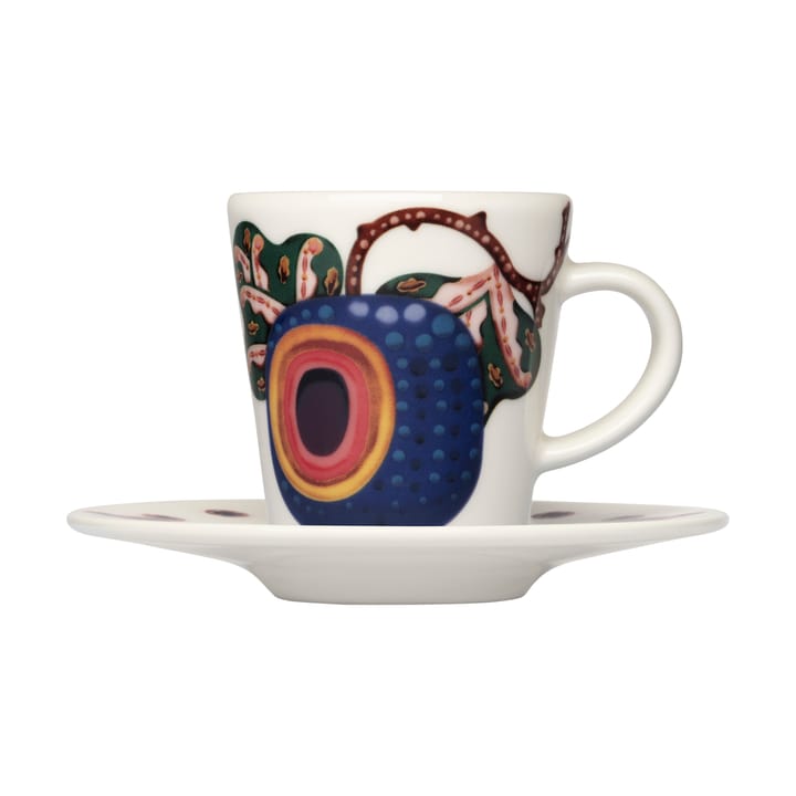 Taika Sato espressokuppi 10 cl - Valkoinen-monivärinen - Iittala