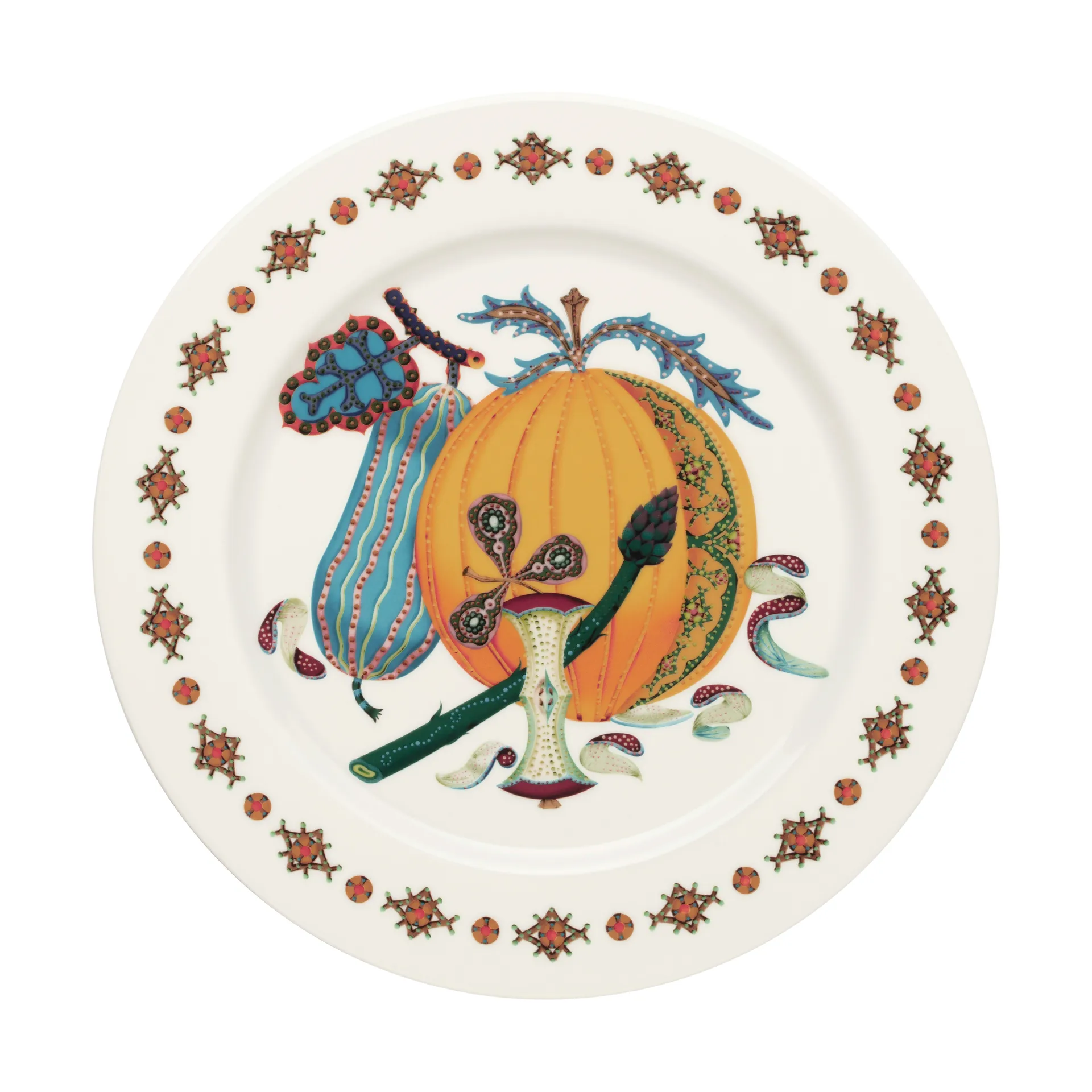 Taika Sato lautanen Ø30 cm, Valkoinen-monivärinen Iittala