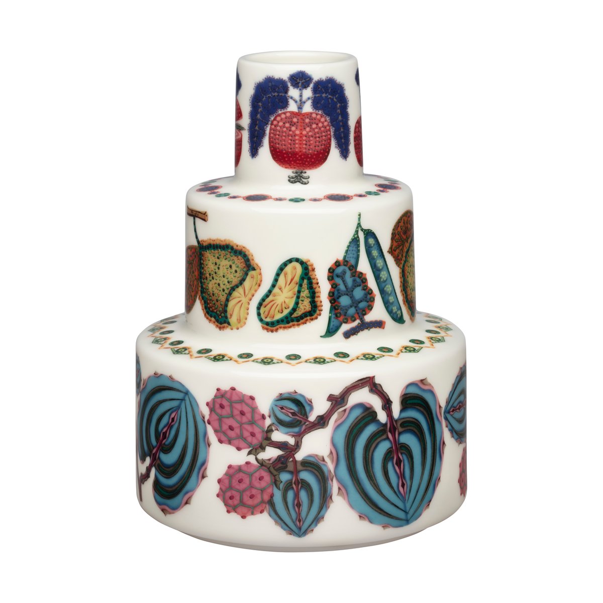 Iittala Taika Sato maljakko 13x18 cm Valkoinen-monivärinen
