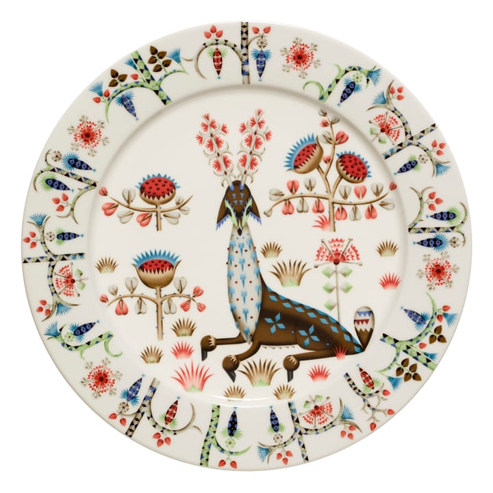 Taika Siimes lautanen 27 cm, Valkoinen Iittala