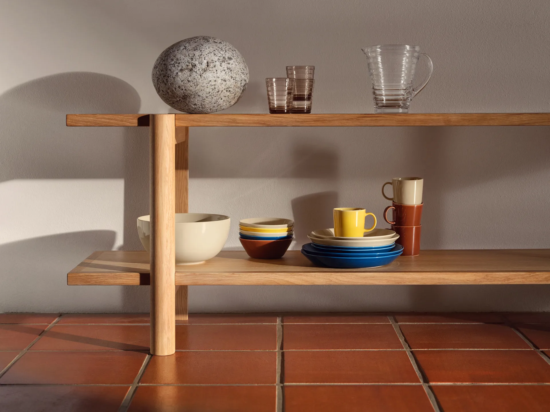 Teema lautanen Ø21 cm, Pellava Iittala