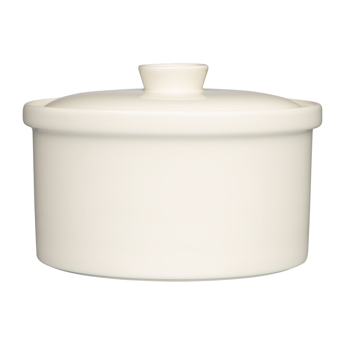 Iittala Teema pata kannella 2,3 l Valkoinen | Skandinaavinen Sisustus | Padat | Valkoinen