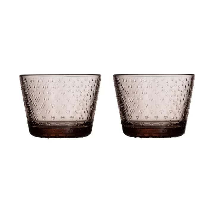 Tundra juomalasi 16 cl 2-pakkaus - Pellava - Iittala