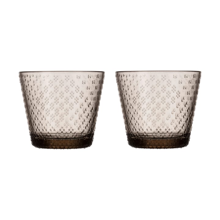 Tundra juomalasi 29 cl 2-pakkaus - Pellava - Iittala