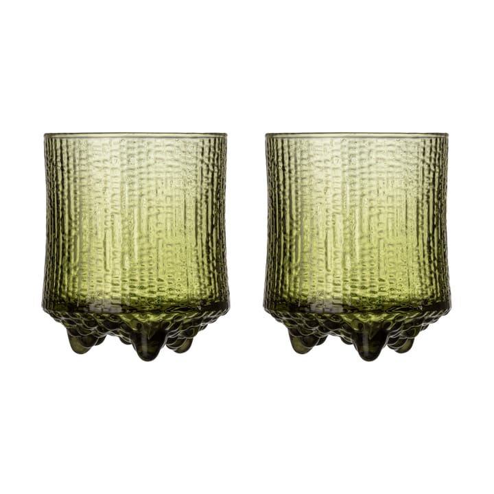 Ultima Thule juomalasi suomalainen hiekka 20 cl 2-pack - Vihreä - Iittala