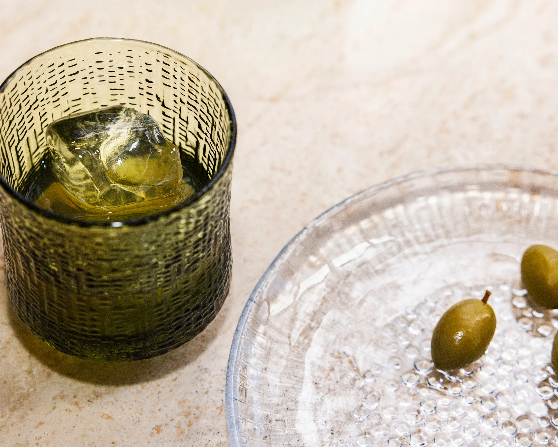 Ultima Thule juomalasi suomalainen hiekka 20 cl 2-pack, Vihreä Iittala