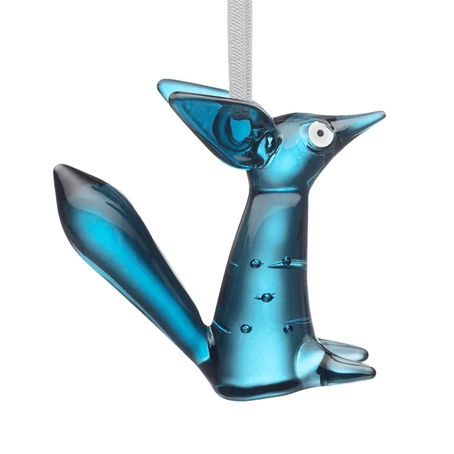 Vulpes lasikoriste 8 cm, Teräksen­sininen Iittala