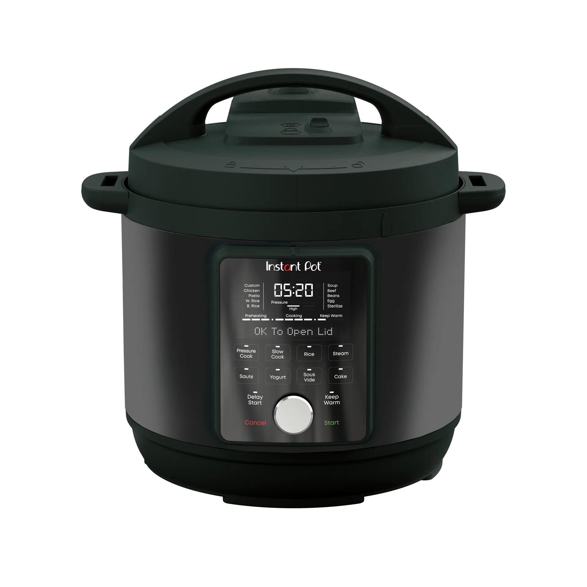 Instant Pot Duo Plus monitoimikeitin, Musta Instant Pot