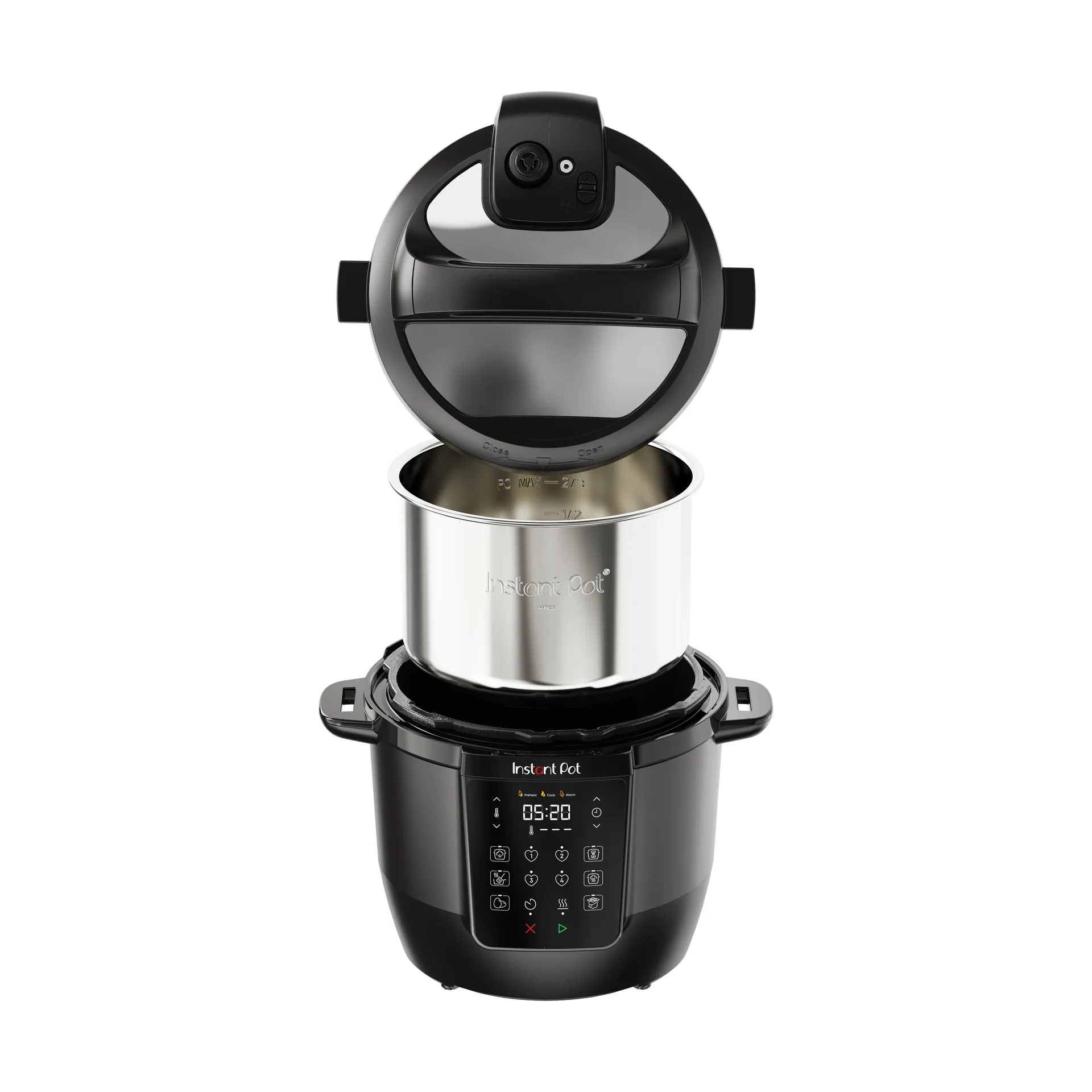 Instant Pot monitoimikeitin 5,7 l, Musta Instant Pot