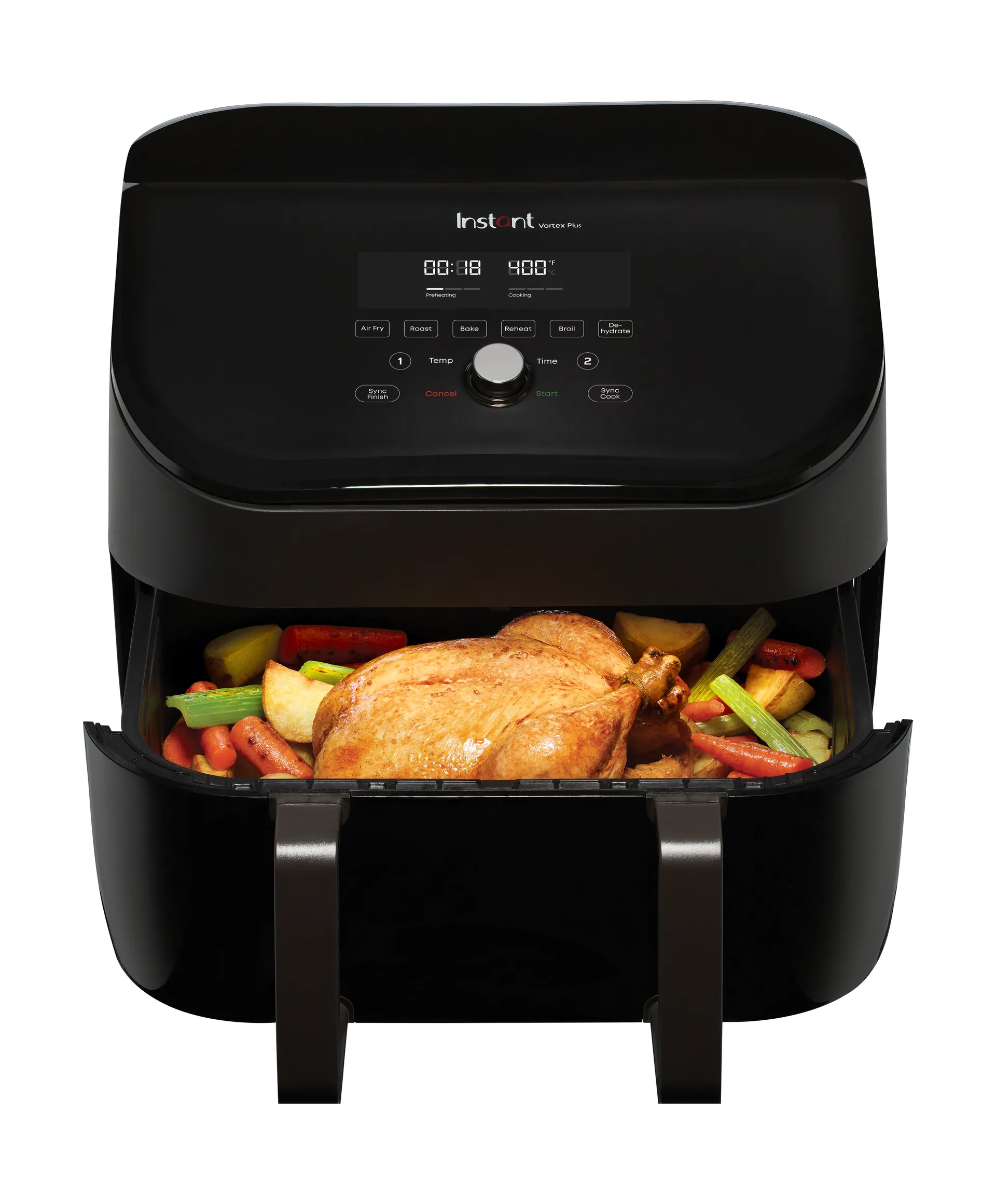 Instant Pot Vortex VersaZone duo airfryer 8,5 l, Musta Instant Pot