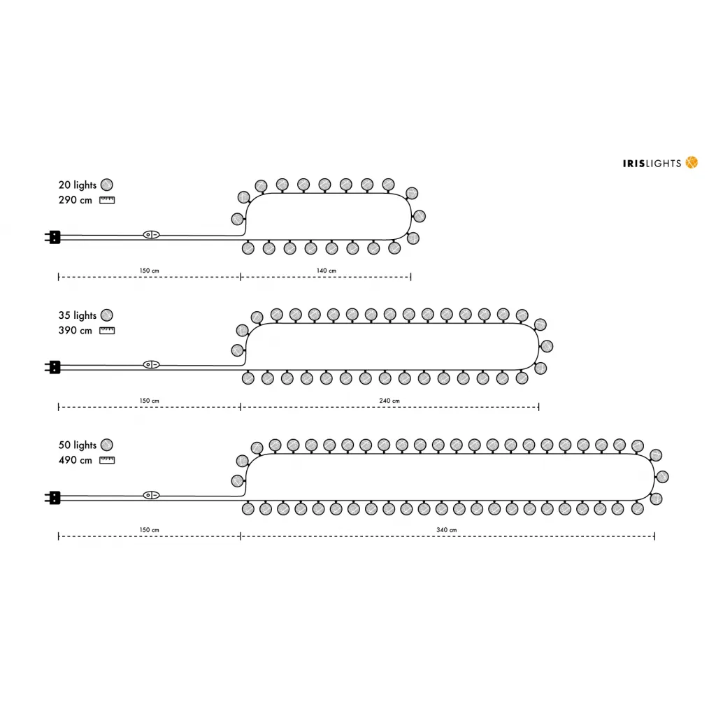 Irislights Biscotti, 20 palloa Irislights