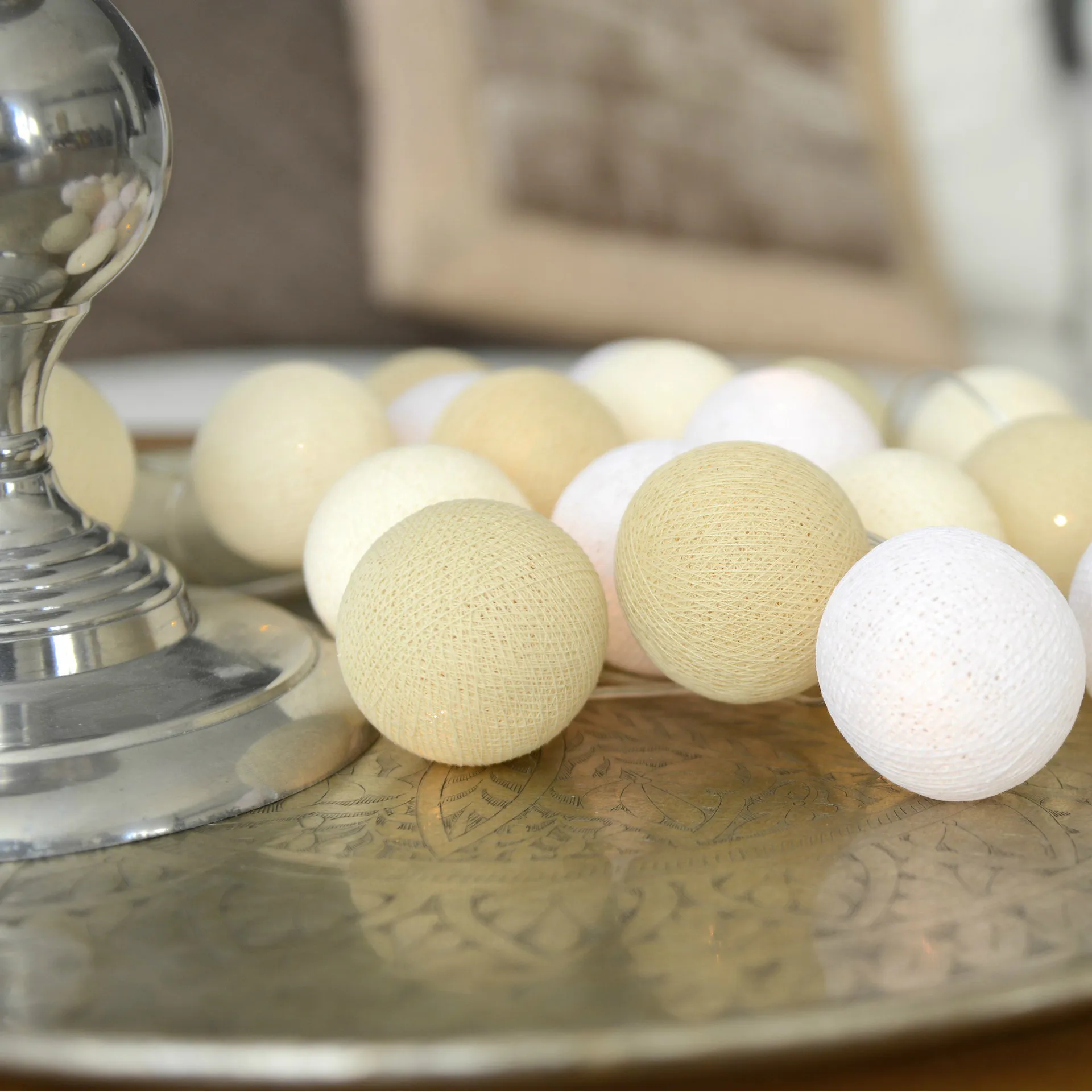 Irislights Creamy White, 20 palloa Irislights