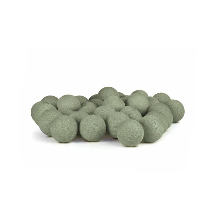 Irislights valosarja - Salvia green, 35 palloa - Irislights