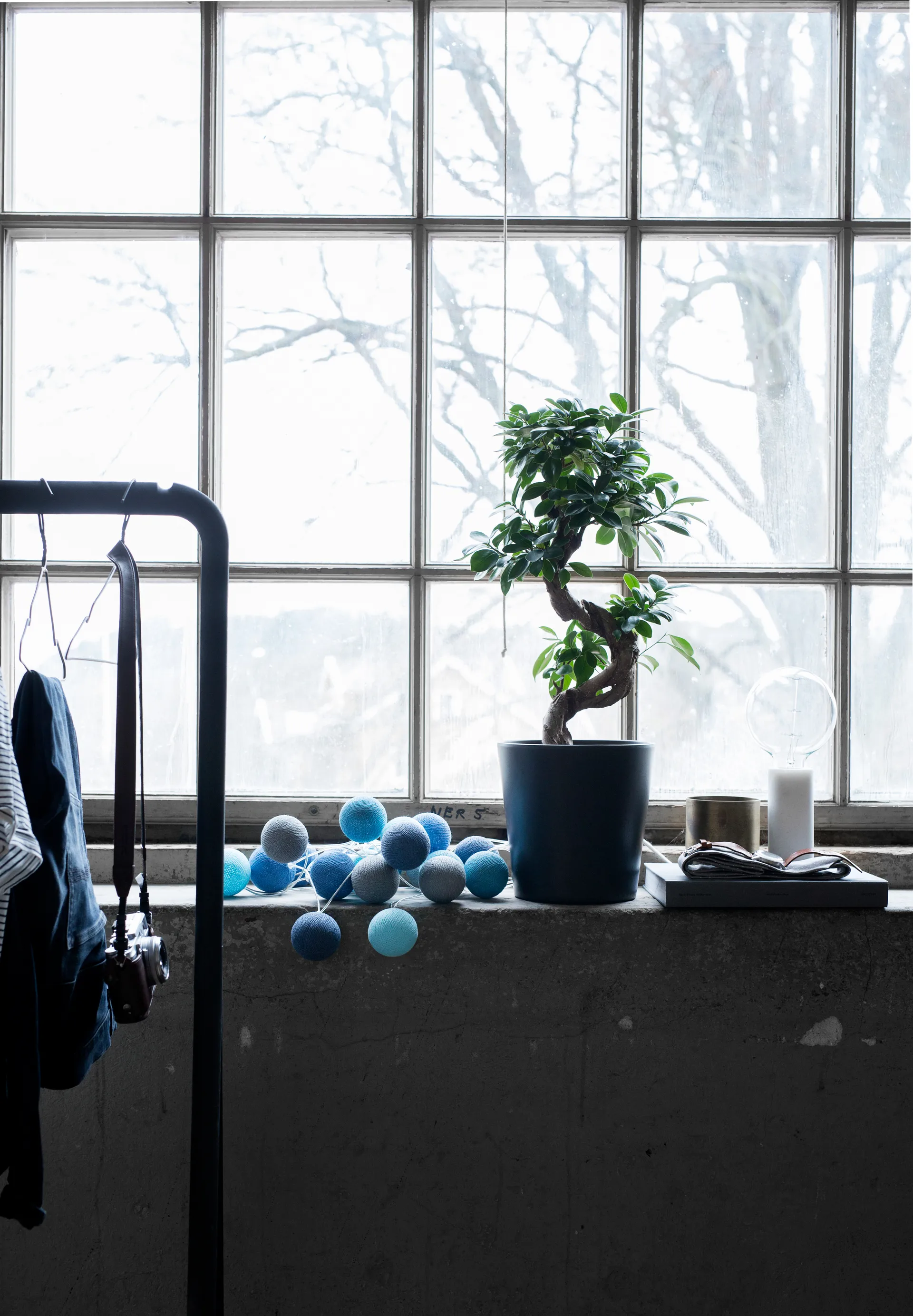 Oceans blue 20-lamppu 390 cm, Sininen Irislights