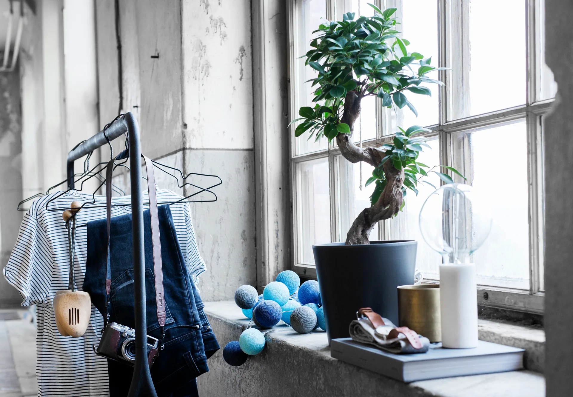 Oceans blue 20-lamppu 390 cm, Sininen Irislights